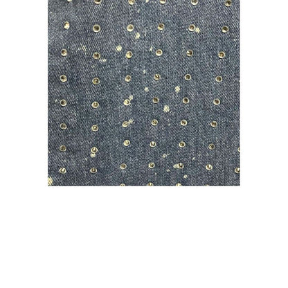 Blue Cotton Women Jeans