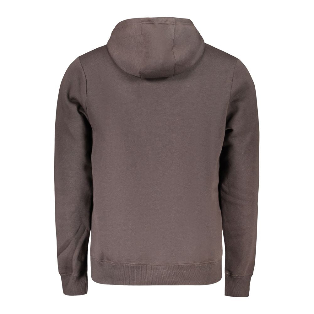 Brown Cotton Men's Sweatshirt