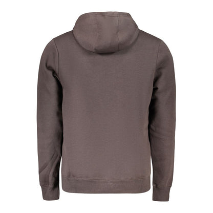 Brown Cotton Men's Sweatshirt