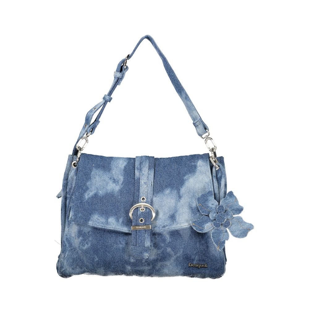 Blue Cotton Women's Bag