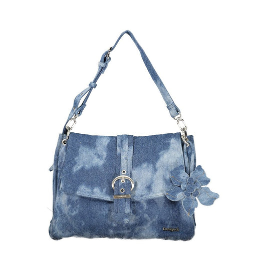 Blue Cotton Women's Bag