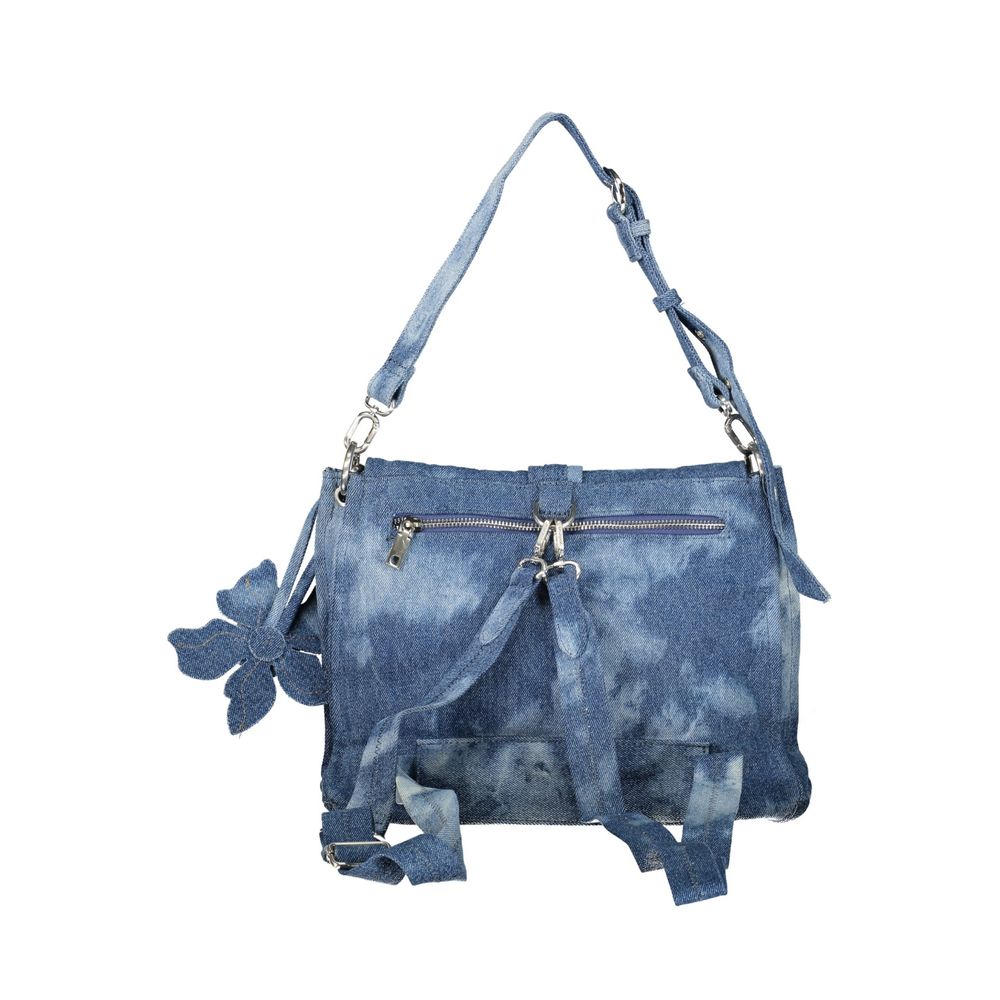 Blue Cotton Women's Bag