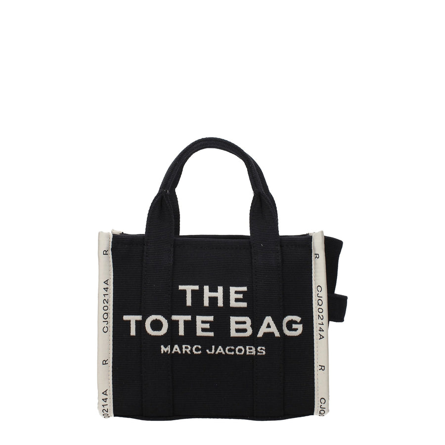 Black Fabric Handbag