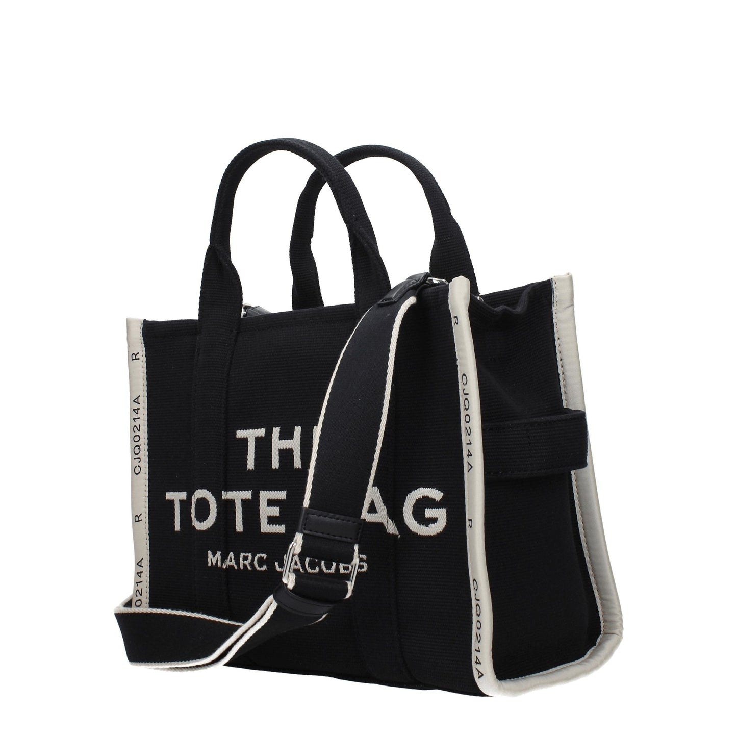 Black Fabric Handbag
