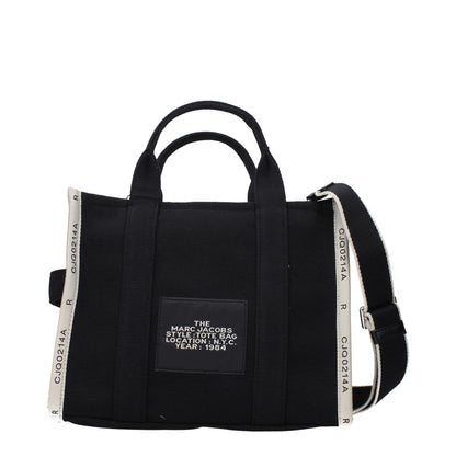 Black Fabric Handbag