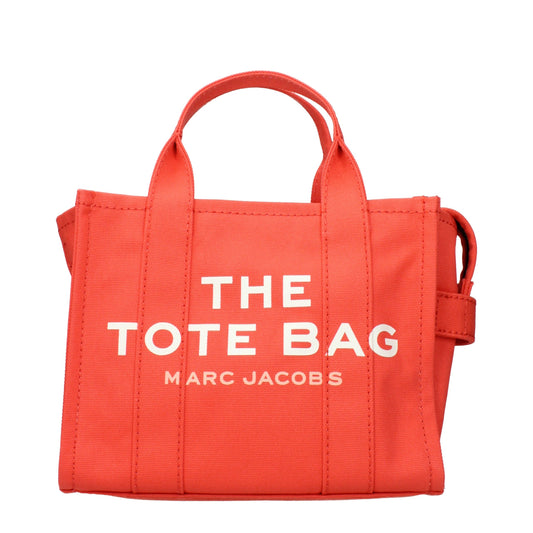 Orange Fabric Handbag