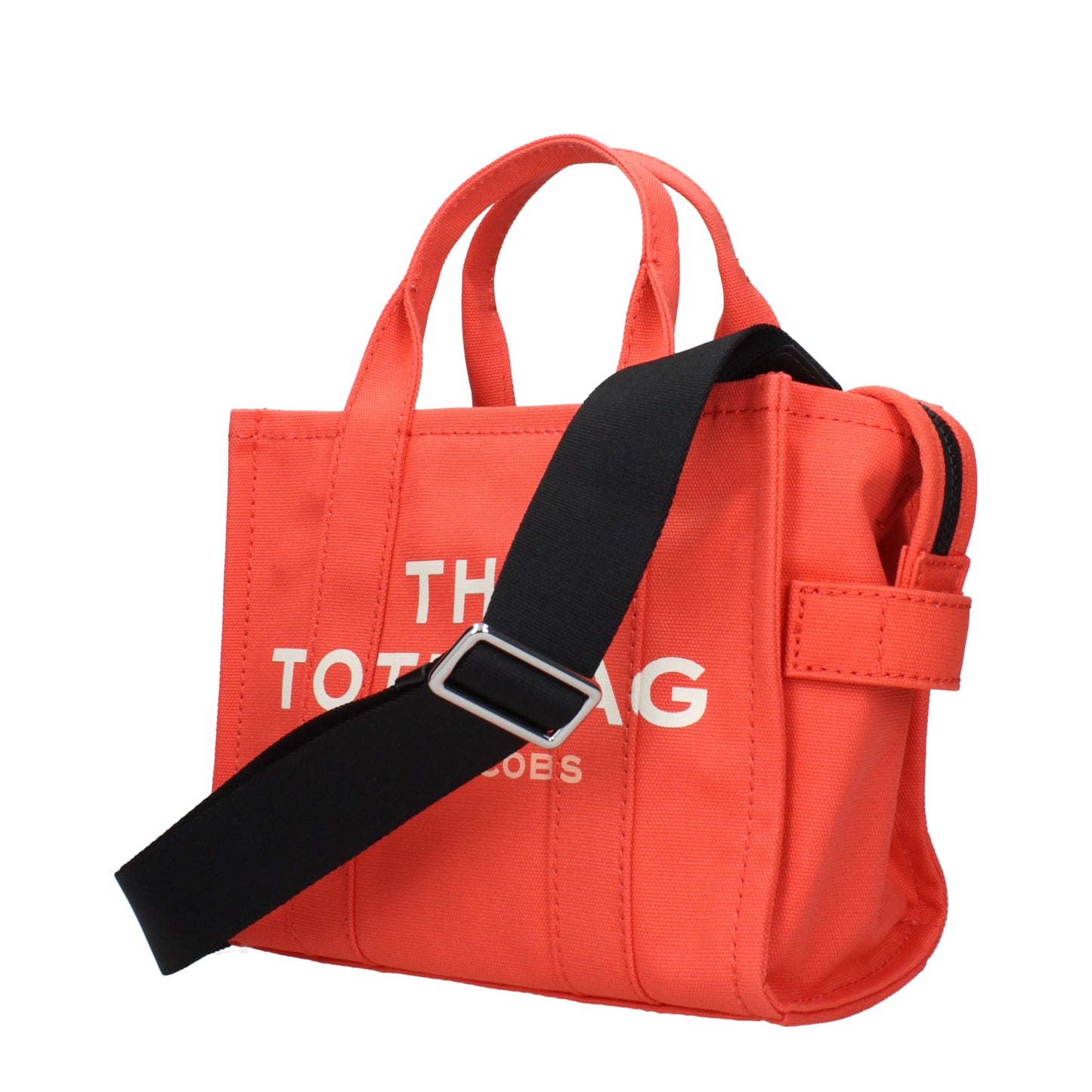Orange Fabric Handbag