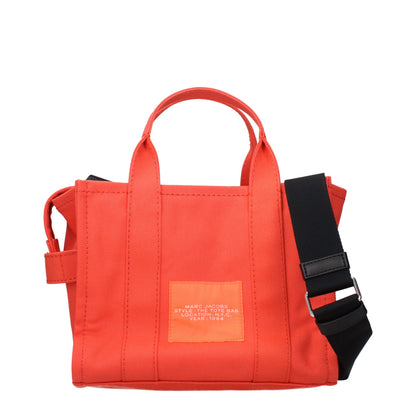 Orange Fabric Handbag