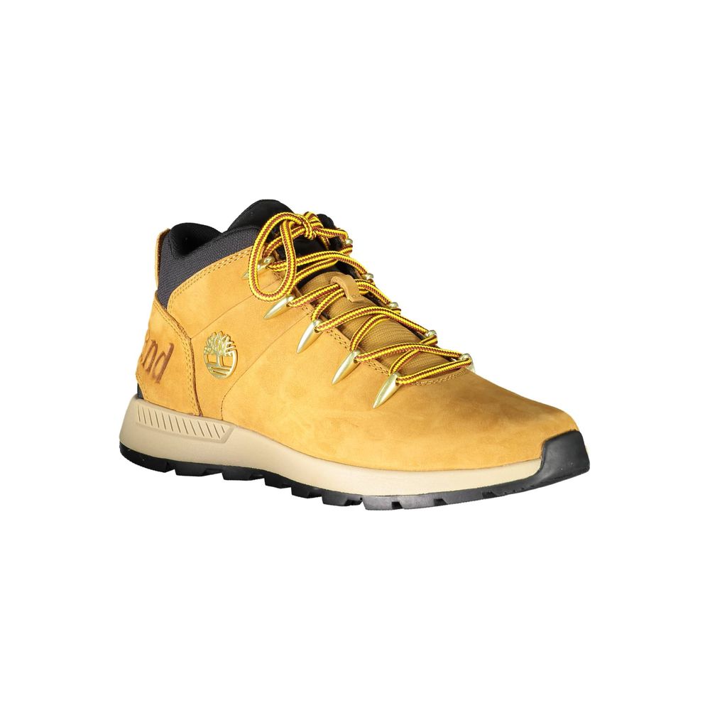 Beige Synthetic Men's Sneaker