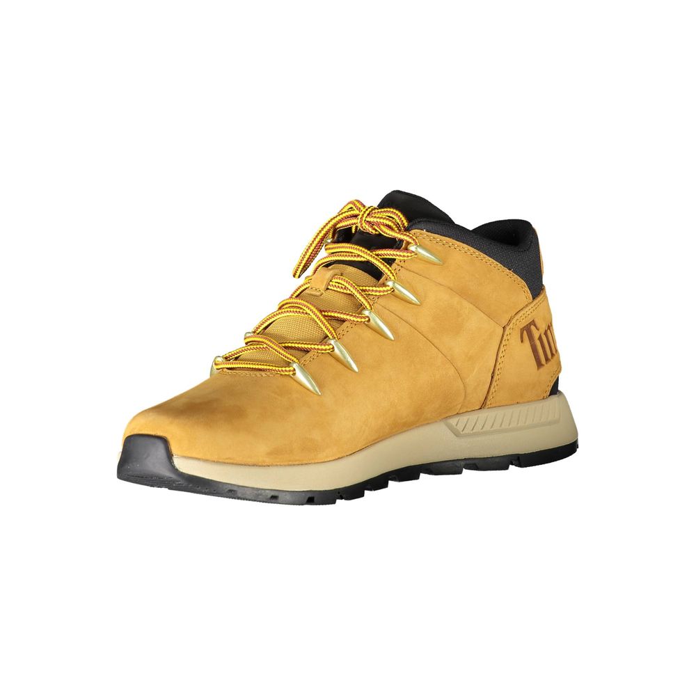 Beige Synthetic Men's Sneaker