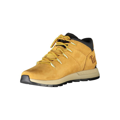 Beige Synthetic Men's Sneaker
