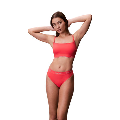 Orange Recycled Polyester Bikini