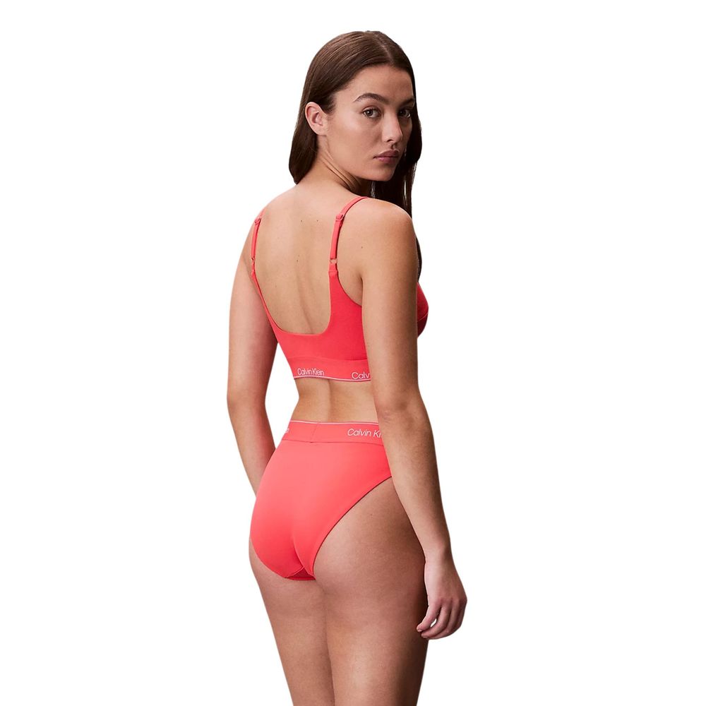 Orange Recycled Polyester Bikini