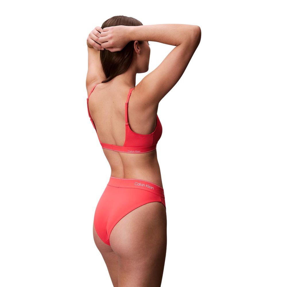 Orange Recycled Polyester Bikini