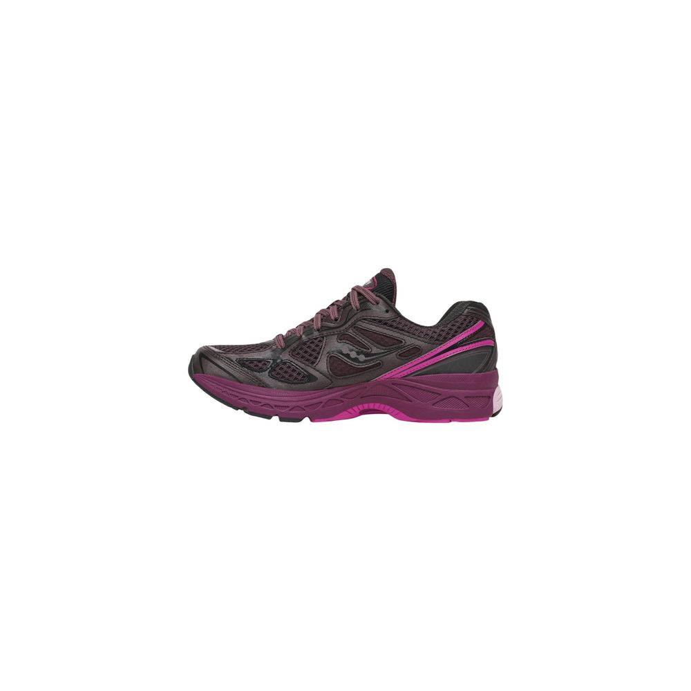 Purple Synthetic Athletic Sneakers