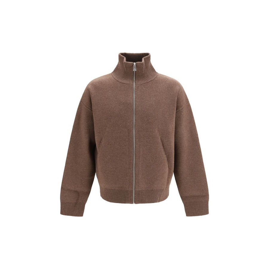 Brown Wool Oves Aries Sweatshirt