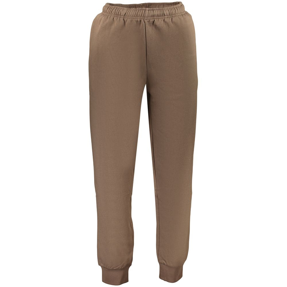 Brown Cotton Men's Trouser
