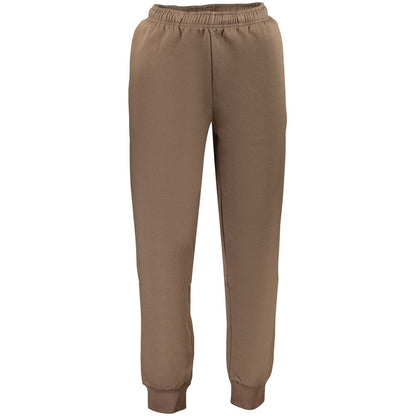Brown Cotton Men's Trouser