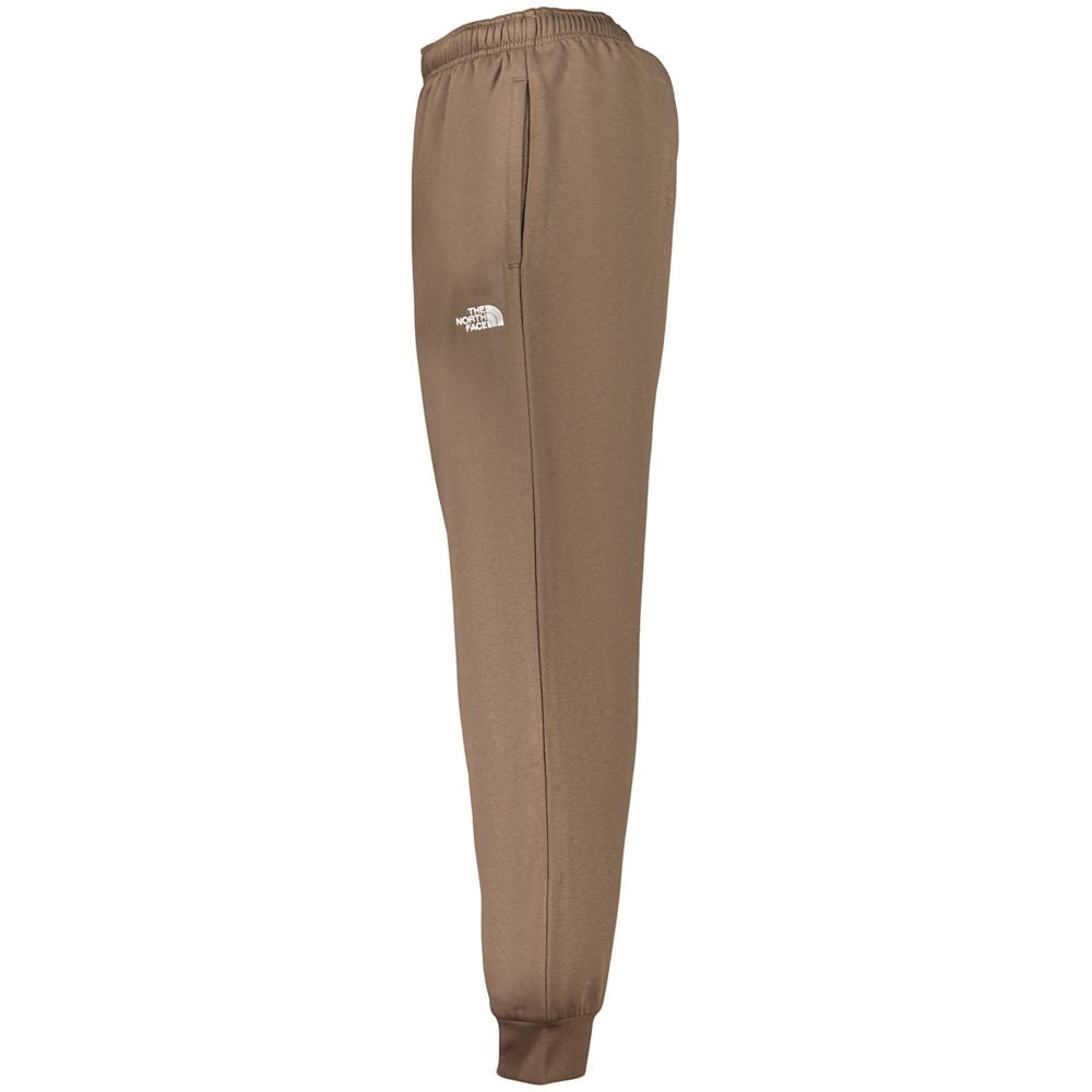 Brown Cotton Men's Trouser