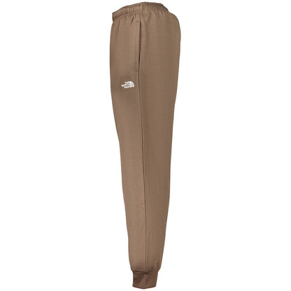 Brown Cotton Men's Trouser