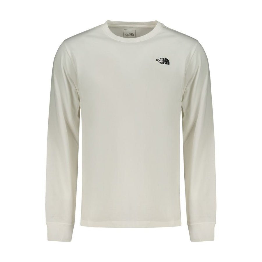 White Cotton Men's T-Shirt