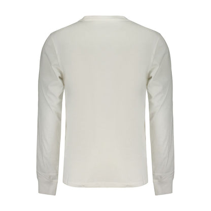 White Cotton Men's T-Shirt