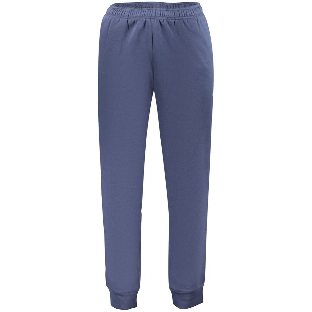 Blue Cotton Men's Trouser