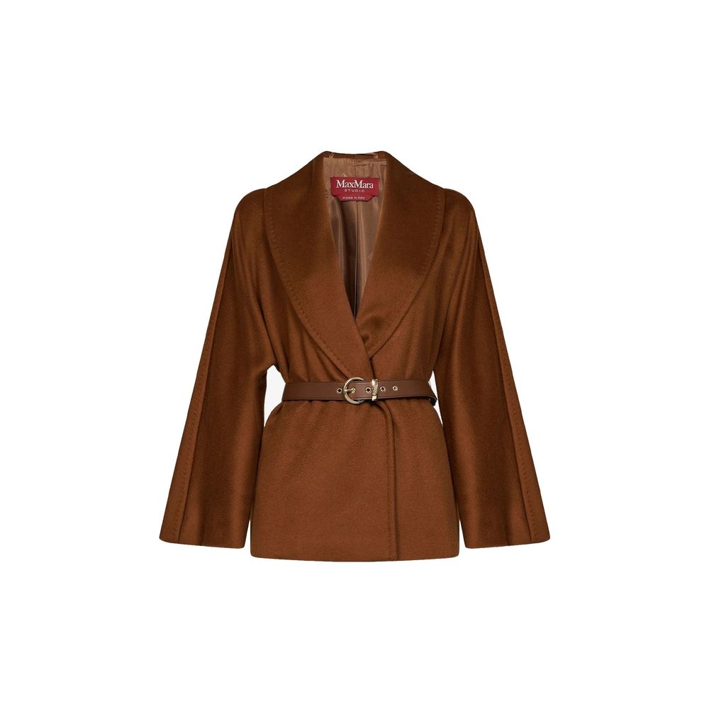 Brown Virgin Wool Jacket