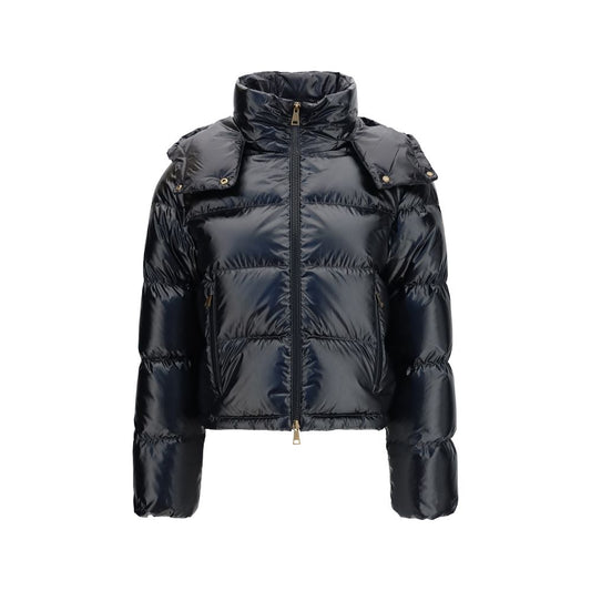 Black Goose Down Full-Length Jacket