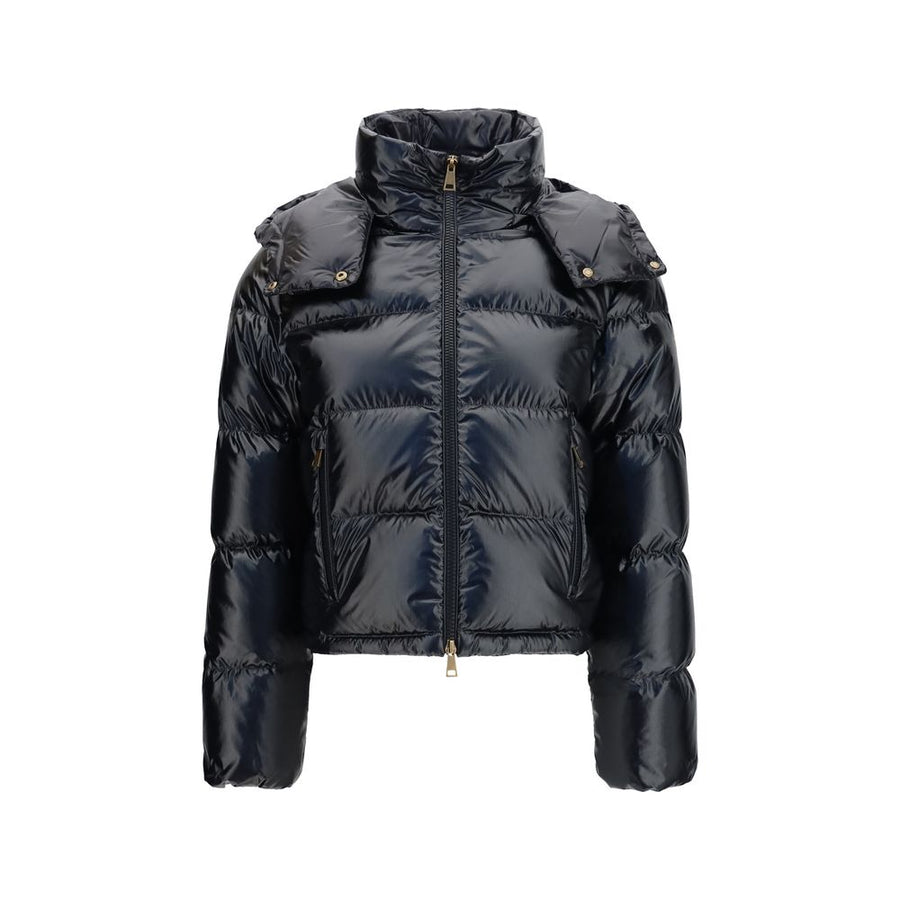 Black Goose Down Full-Length Jacket