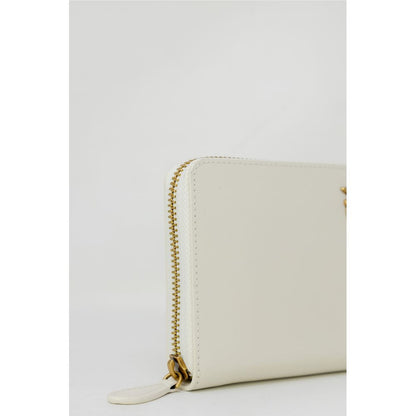 Cream Leather Wallet