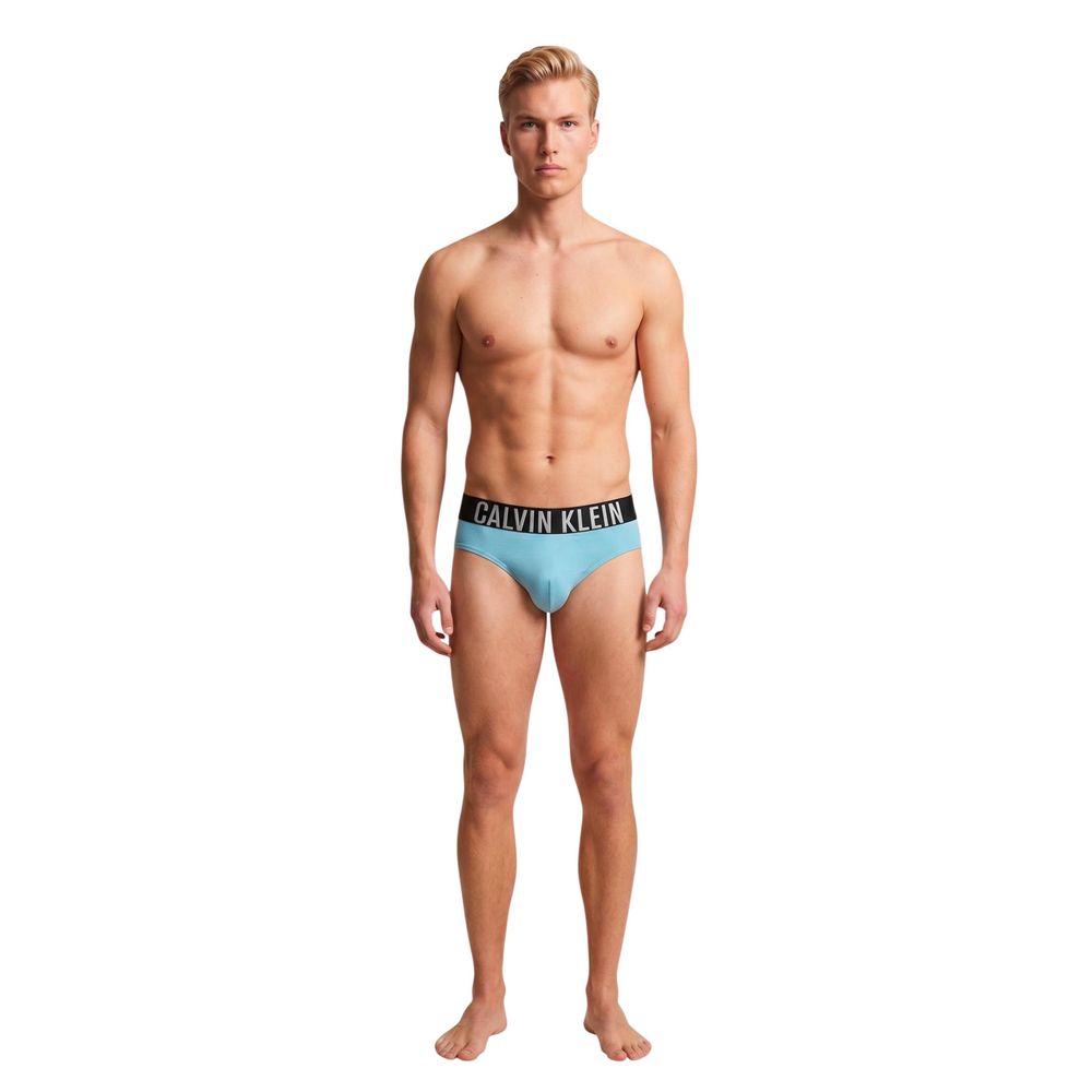 Blue Polypropylene Swim Briefs