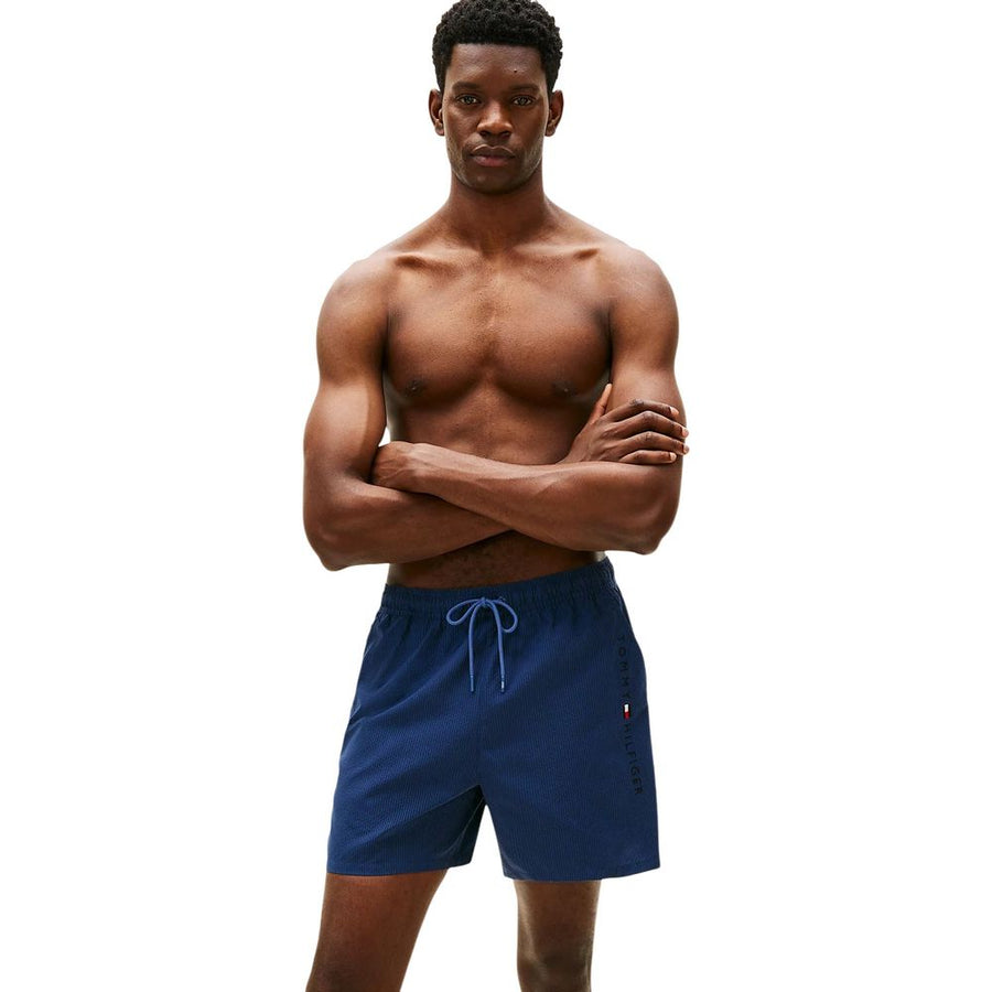 Blue Recycled Polyester Swim Shorts