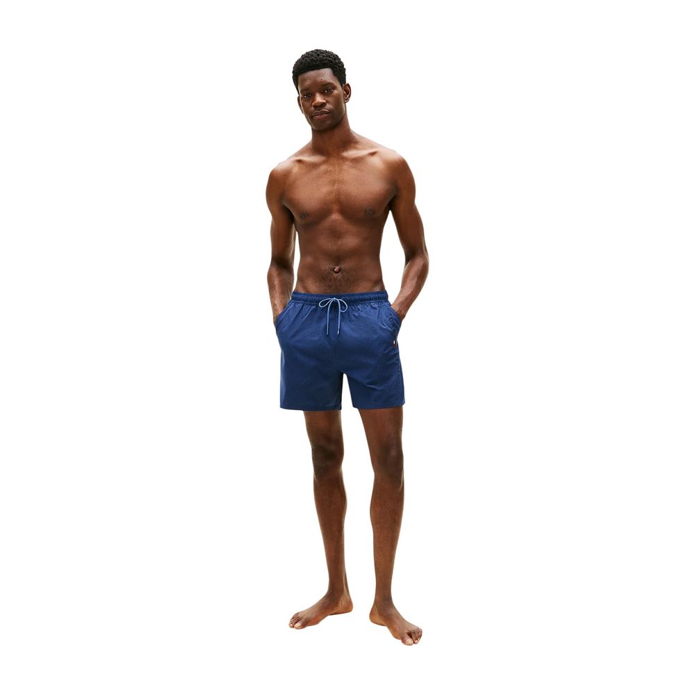 Blue Recycled Polyester Swim Shorts