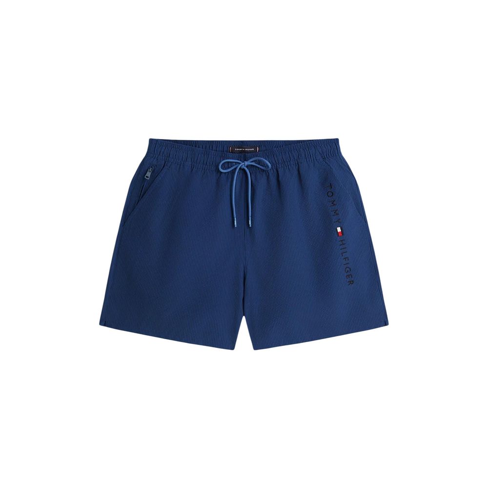 Blue Recycled Polyester Swim Shorts