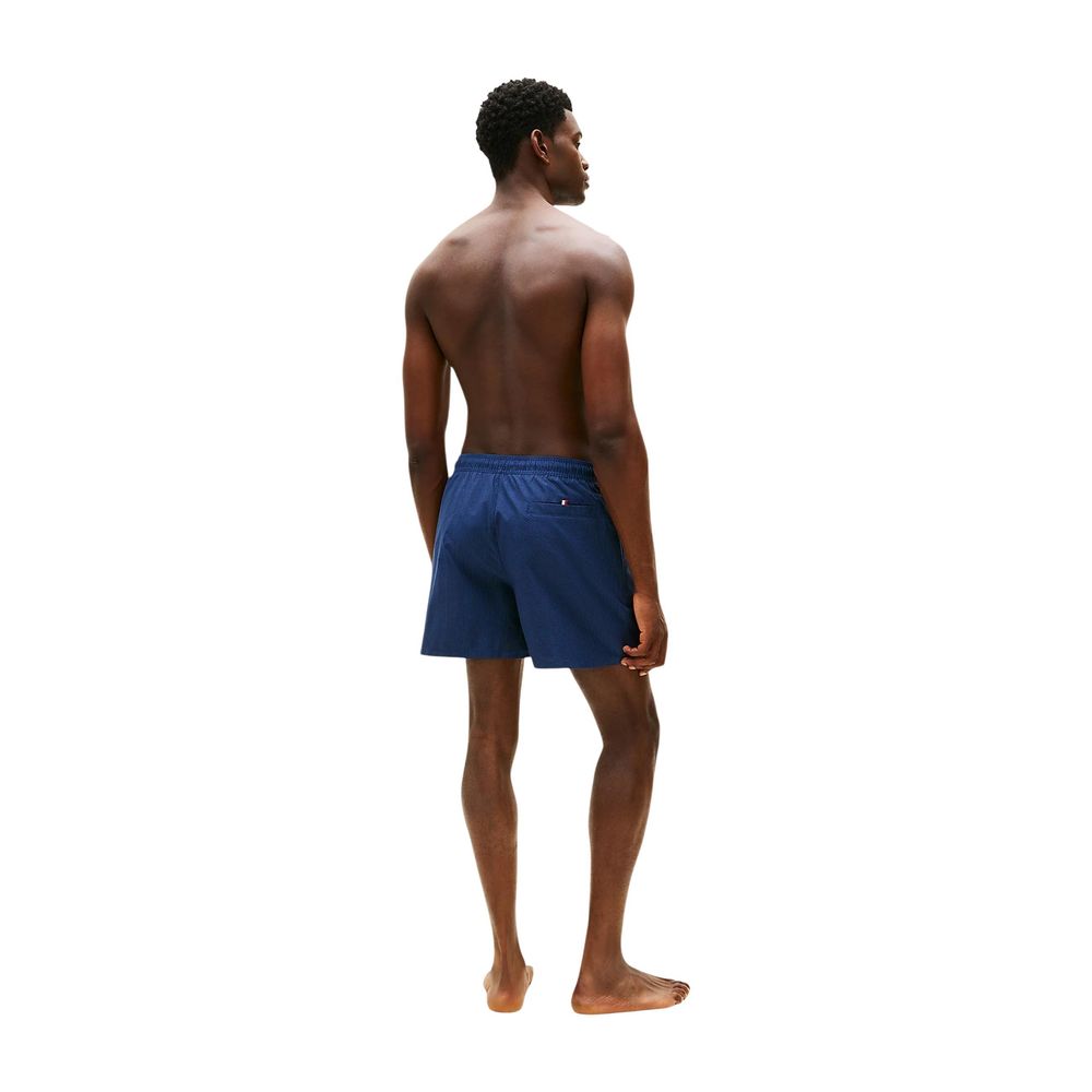 Blue Recycled Polyester Swim Shorts