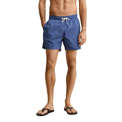 Blue Recycled Polyamide Swim Shorts