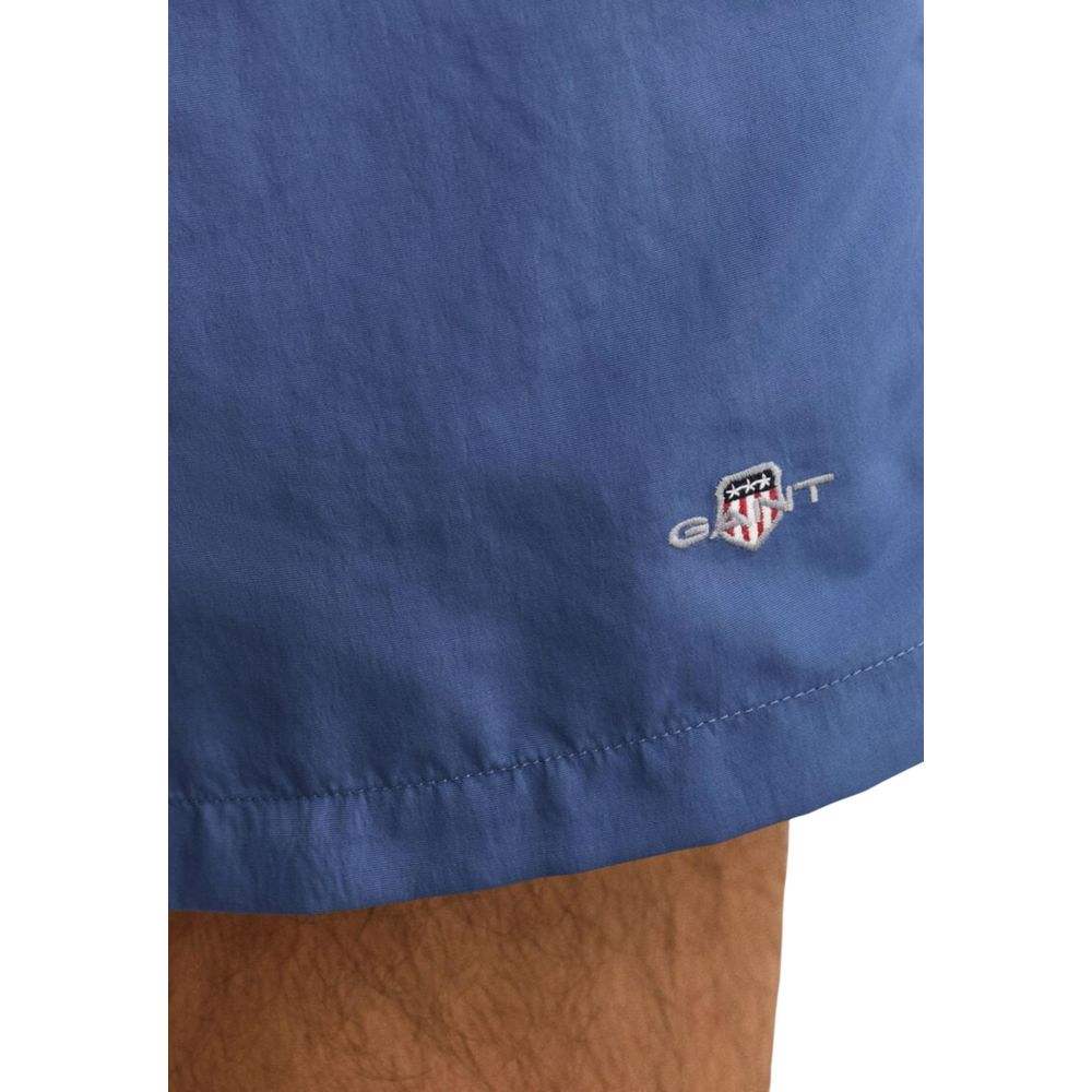 Blue Recycled Polyamide Swim Shorts