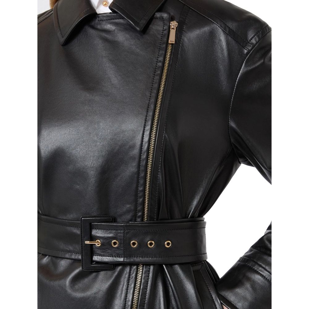 Black Lambskin Leather Jacket