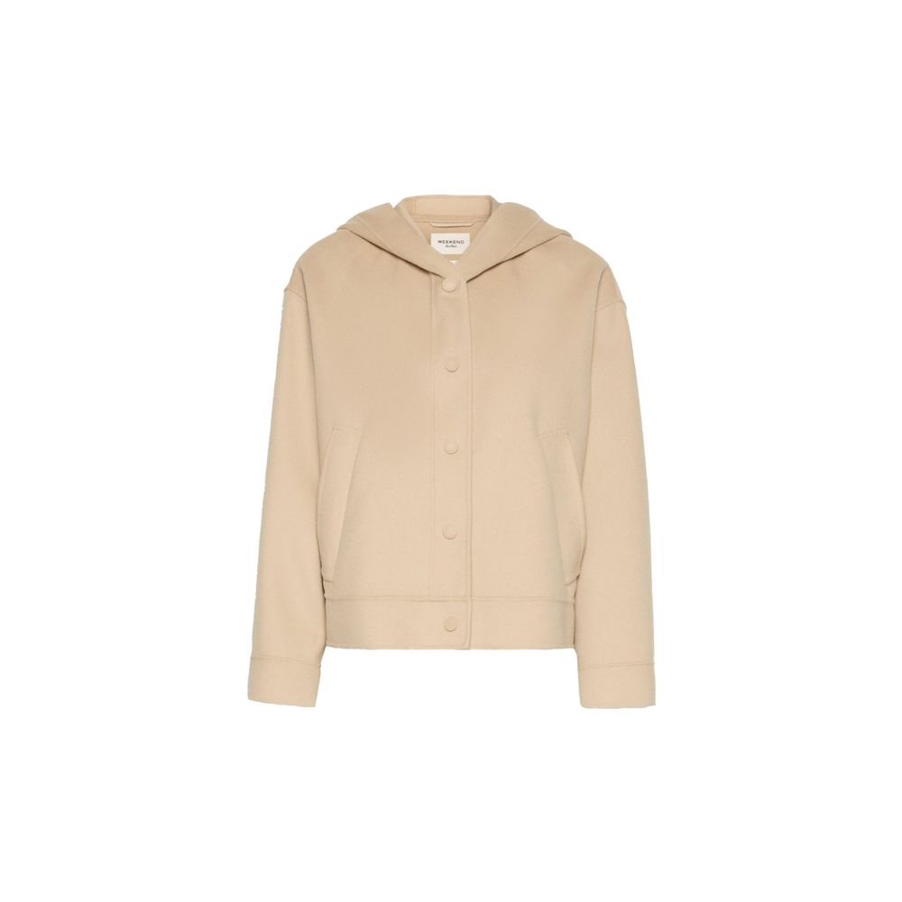 Beige Polyamide Jacket