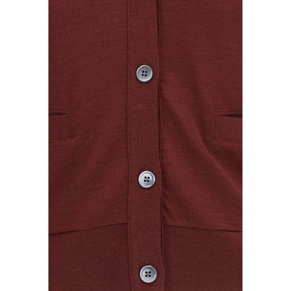 Bordeaux Wool Oves Aries Cardigan