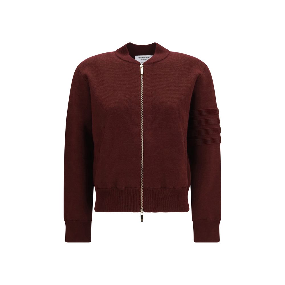 Bordeaux Wool Oves Aries Bomber