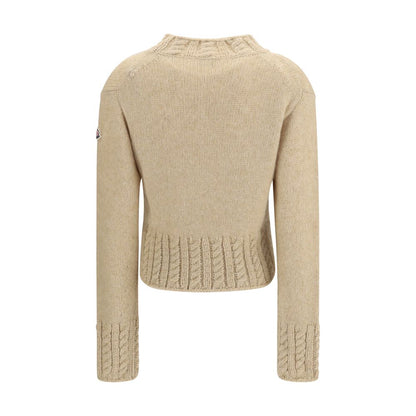 Beige Alpaca Vicugna Pacos Turtleneck