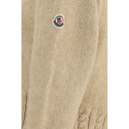 Beige Alpaca Vicugna Pacos Turtleneck