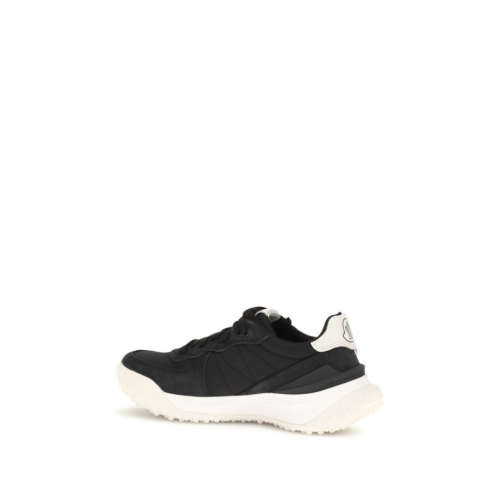 Black Polyamide Athletic Sneakers