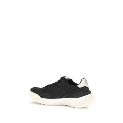 Black Polyamide Athletic Sneakers
