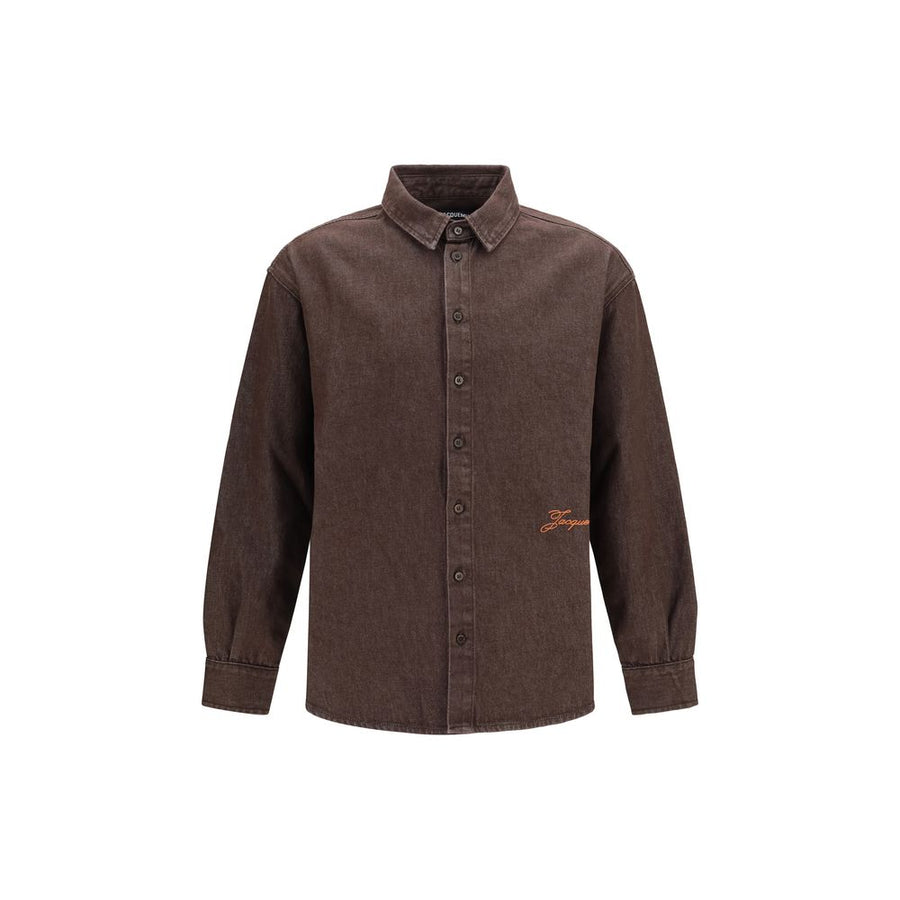 Brown Denim Shirt