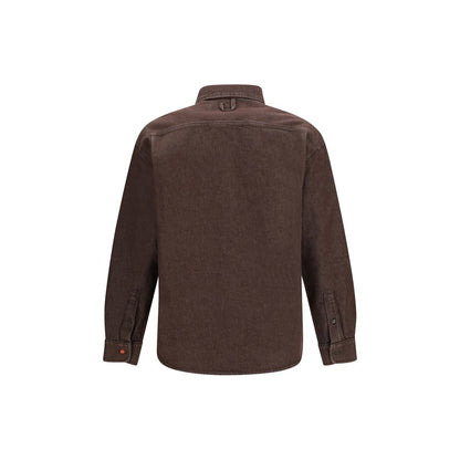 Brown Denim Shirt