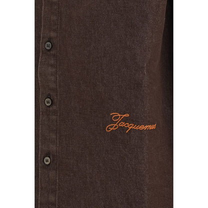 Brown Denim Shirt
