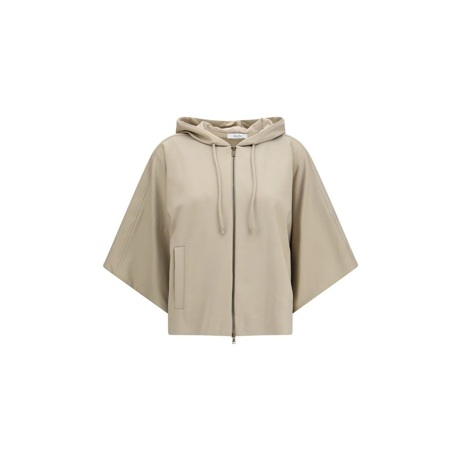 Beige Polyamide Sweatshirt